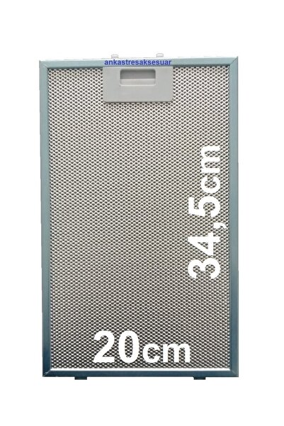 Arçelik Ade 604-5 S Davlumbaz Filtre Orijinal 20x34,5cm Aspiratör Yağ Filtres...