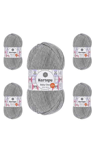 Kartopu Ayzen Home Baby One Αντι 100% Αντι-μίγμα Χέρι Πλέξιμο Νήμα (5 τεμάχια)