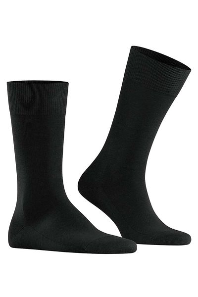 FALKE Herren Socken – Family SO, Uni Baumwollmischung Versatile Strümpfe