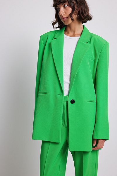 Na-Kd Blazer - Grün - Oversized