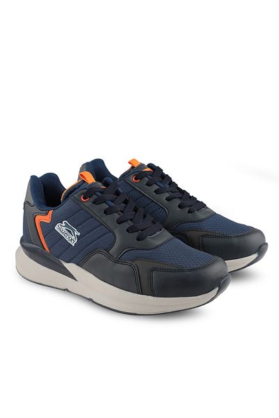 Slazenger Zurich New I Sneaker Women's Shoes Navy Blue / Orange
