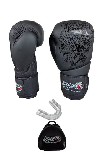 Dragondo Giftoom Sport - Yakuza Boks Eldiveni Ve Kutulu Şeffaf Boks Dişliği