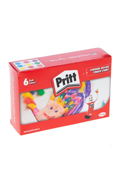 Pritt 6 Renk Parmak Boyası 30ml 1221355 3102