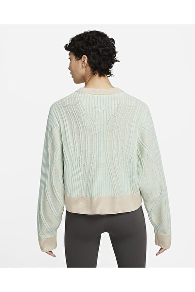 Nike Γυναικείο πουλόβερ γιόγκα Dm6992-126