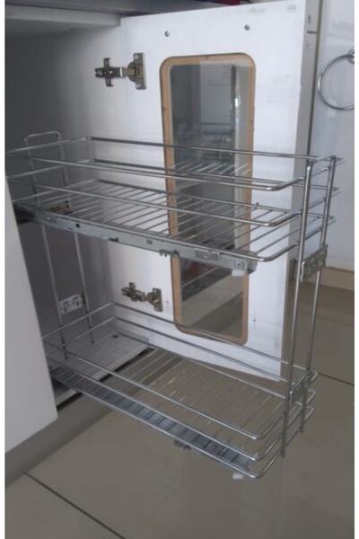 Dcon D.con Dk2045 Frensiz Teleskopik Raylı Şişelik Kapağa Monte(21cm)