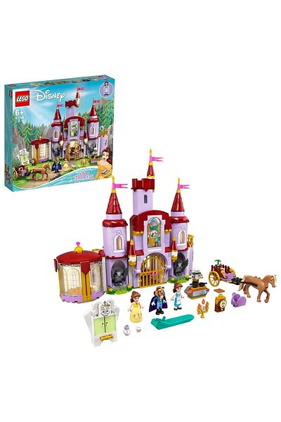 LEGO ® | Disney Princess™ Beauty and the Beast's Castle 43196 - Creative Toy Building Set (505 Pieces)