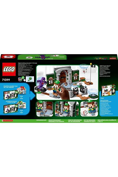 LEGO Super Mario™ Luigi’s Mansion™ Giriş Ek Macera Seti 71399 (504 Parça)