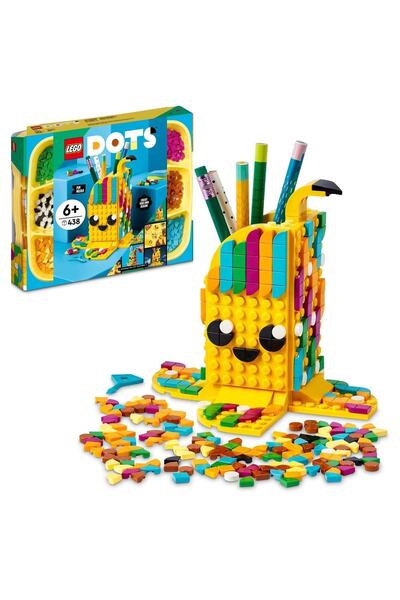 LEGO ® DOTS Sevimli Muz Kalemlik 41948 - 6 Yaş ve Üzeri Çocuklar için El Sanatları Seti (438 Parça)