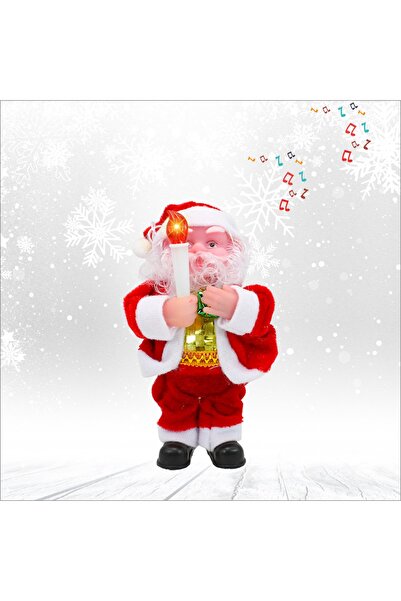 Genel Markalar Işıklı Ve Müzikli Noel Baba - 17cm X 9cm
