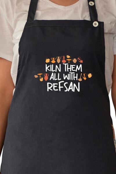 Ref-San Кольоровий стильний фартух для майстерні - Kiln Them