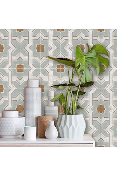 FNC CONCEPT Self-Adhesive Geometric Patterned Foil (67.5x100 Cm)