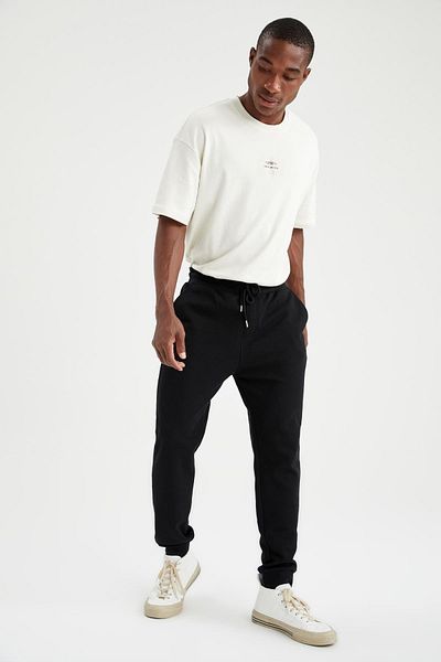 DeFacto Slim Fit Flexible Fabric Soft Fuzzy Sweatpants