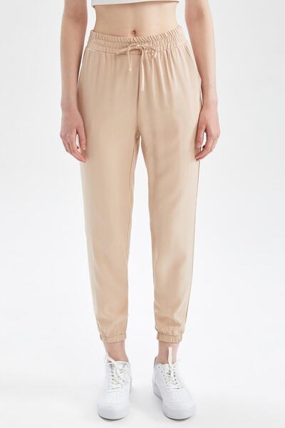 DeFacto Jogger Standard Fit Normal derekú zsebes viszkóz nadrág