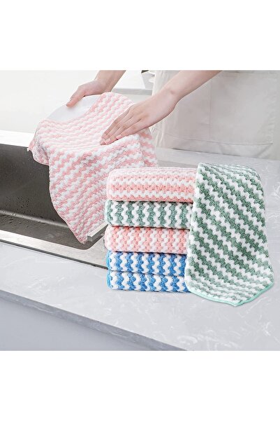 Kapsam Prosop din microfibră super absorbantă, fără urme, pentru curățare, 30x40