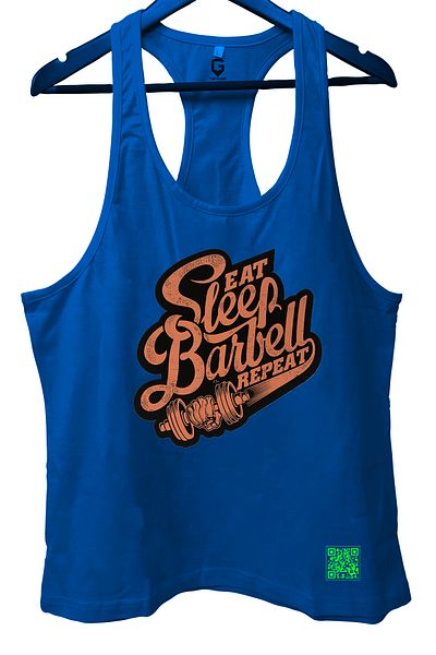 TOP GLORY Sleepbarbell Fitness Gym Tank Top Athlete