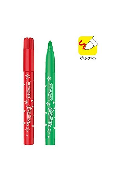KEYROAD Kr971413 12 Colors Jumbo Felt Tip Pen