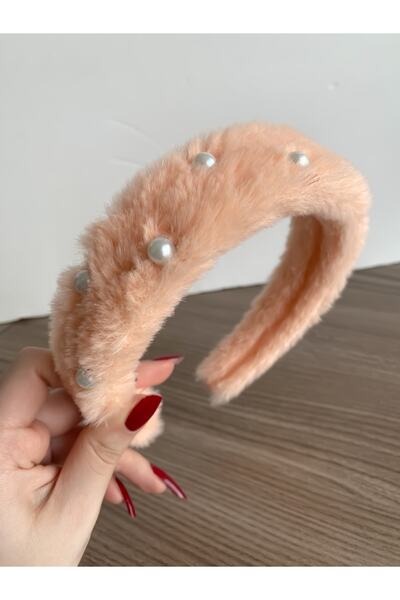 CSR AKSESUAR Coroană de pluș cu perle