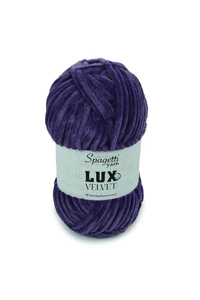 Spagettiyarn Πλεκτό νήμα Lux Velvet Purple Velvet