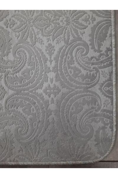 Bonny Home Set de scaune de toaletă din 3 piese, gri, ultrasoft, set de covoare pentru baie