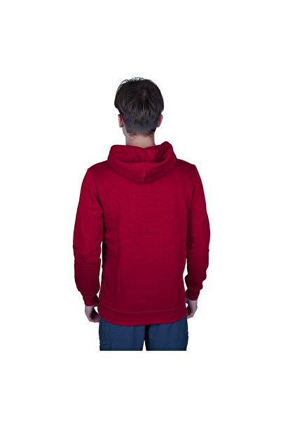 Alpinist Stream Men's Hooded Sweatshirt Claret Red