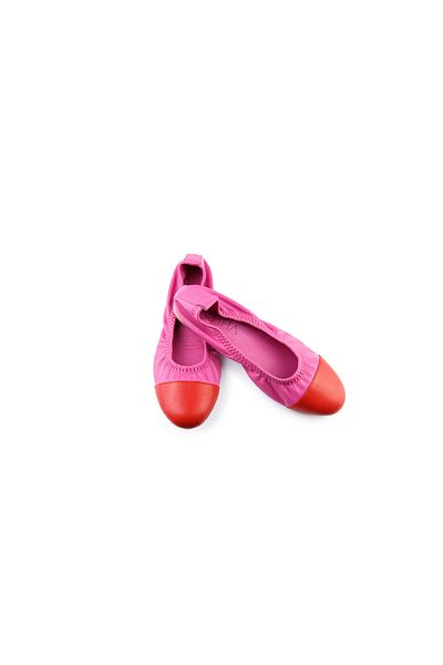 DuhhaByH Round Toe Folding Ballerinas
