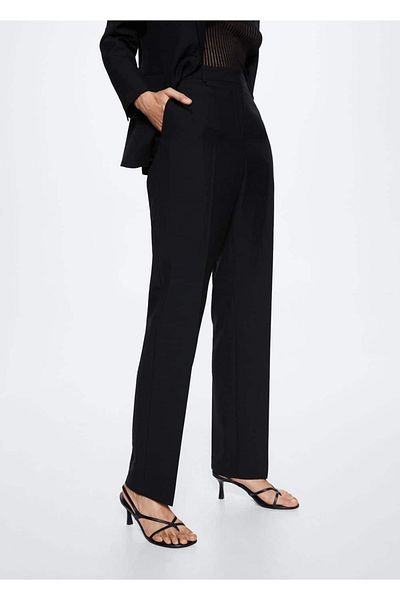 MANGO Woman Wool Suit Pants