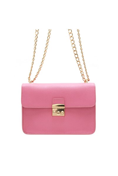 Desa Vital Pink Women's Leather Shoulder Bag