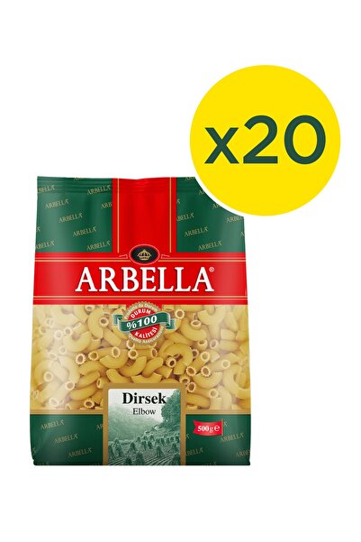 Arbella Makarna 500 Gr Dirsek 20 Li Koli