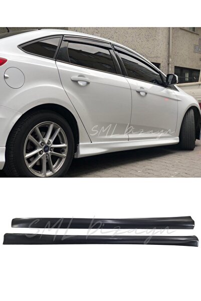 SML Dizayn Ford Focus 3-3.5 Sedan Ve Hatchback Yan Marşpiyel (PLASTİK) Boyasız Focus 3-3.5 Yan-bodykit-ek