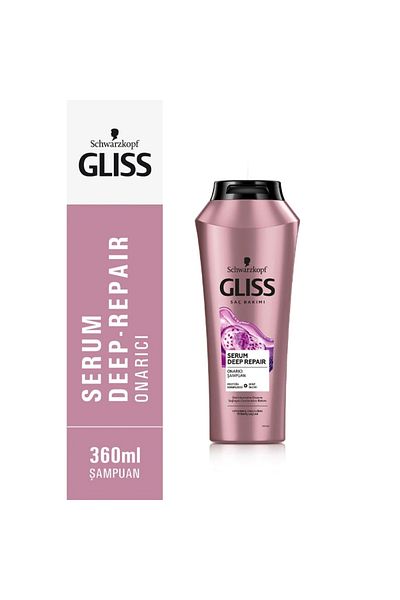Gliss Serum Deep Repair Shampoo 360 ml
