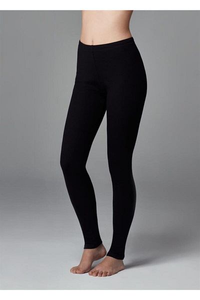 OZNGİYİM Черни повдигнати пухкави зимни чорапогащи Ozn Clothing