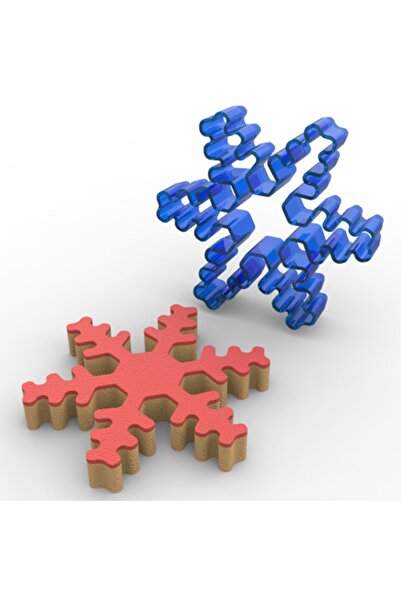 Butedo قالب كوكيز ندفة الثلج