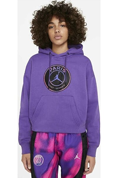 Nike Paris Saint-germain Women's Fleece Pullover Hoodie Kadın Sweatshirt Cz7495-511