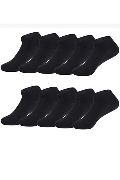 FATELLA Men's Short Booties Socks 12 Pack