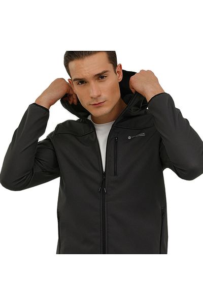 lumberjack Ανδρικό παλτό 2w M-gt16 Basic Softshell Μαύρο