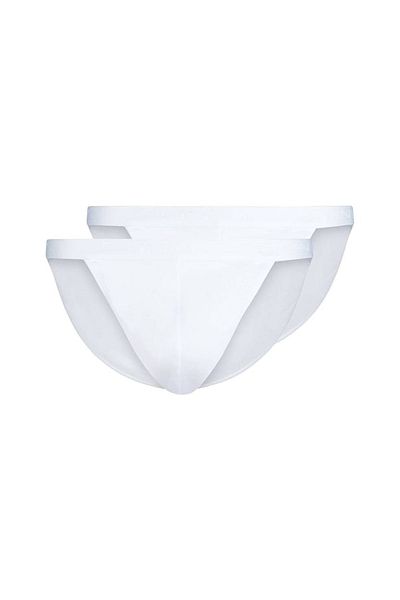 Skiny 2er-Pack Herren-Tanga-Slip – Baumwolle Retro, Unterhose, Feinripp, Baumwolle