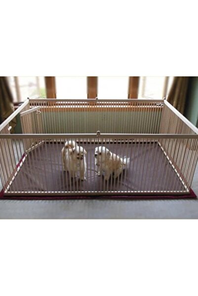 naturbird 200x100 Ahşap Köpek Çiti Yükseklik 50 cm