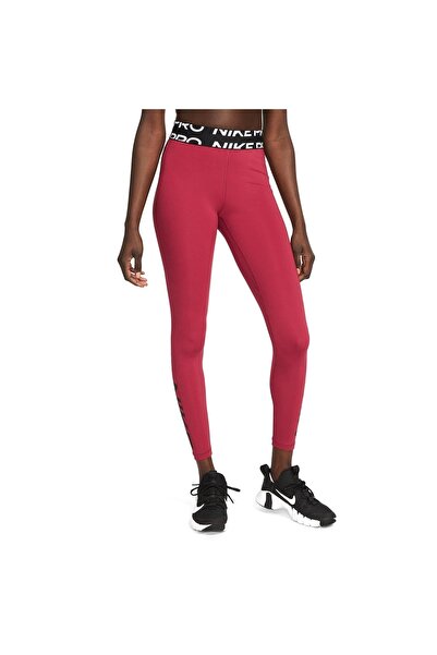 Nike Pro W Np Dri-fit Grx Tgt Nfs Kadın Kırmızı Günlük Stil Tayt Dr7741-693