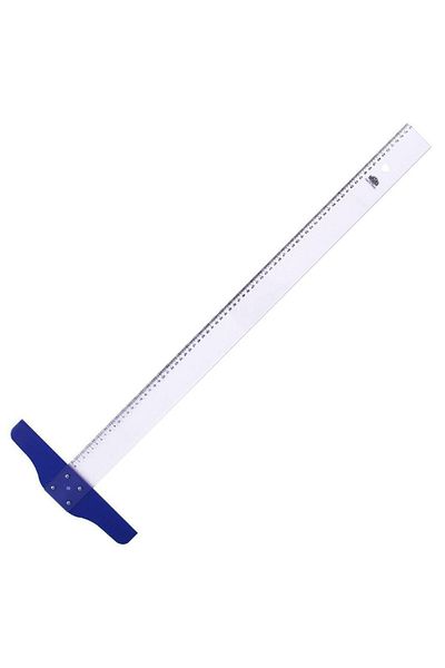 HATAS T Ruler Mica Economic (acryl) Plastic 75 Cm 1075