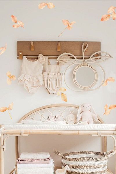 Piksel Grafik Falling Leaves Wall Sticker