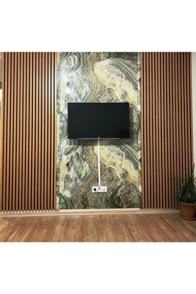 ZETA WOOD 120 Cm 12 Adet Kendinden Yapışkanlı Ahşap Çıta - Bambu