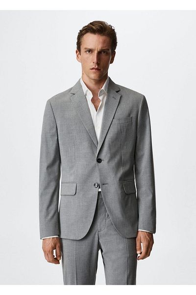 MANGO Man Slim Fit Blazer Jacket