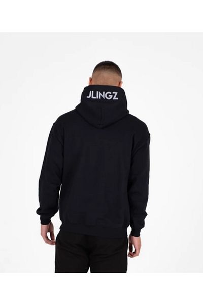 Teknik Hanorac cu glugă unisex colorat cu 3 șiruri - Hanorac cu imprimeu reflectorizant