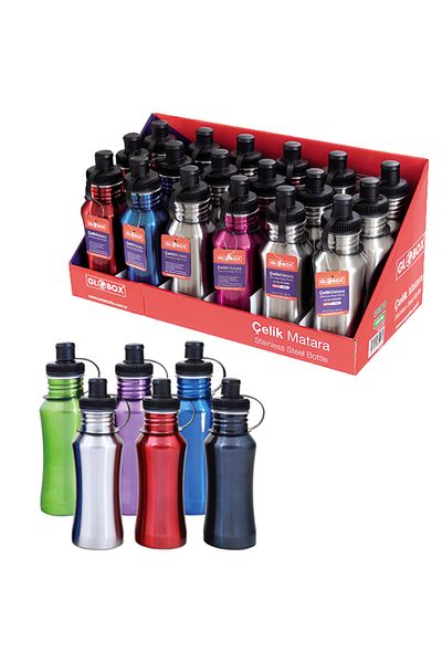 Globox 500 CC 1140 Model Flask Steel Printed Motor