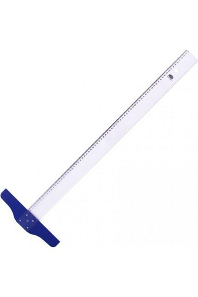 HATAS T Ruler Mica Economic (acryl) Plastic 65 Cm 1065