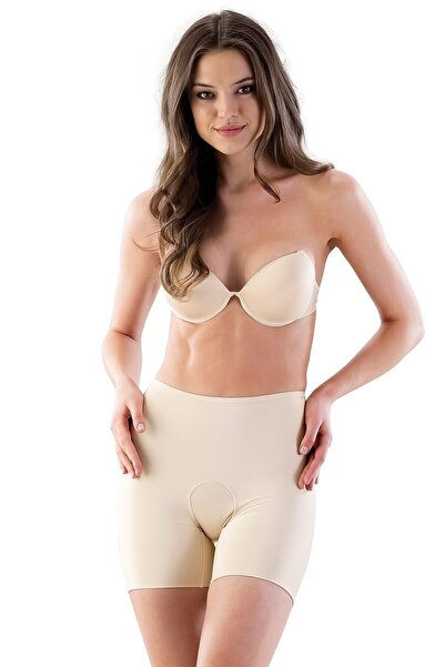 Emay Жіночий бежевий корсет для схуднення після пологів