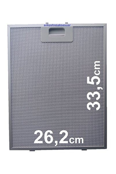 Beko Adv 5160 B Davlumbaz Filtre 26,2x33,5cm Aspiratör Yağ Filtresi Orijinal ...