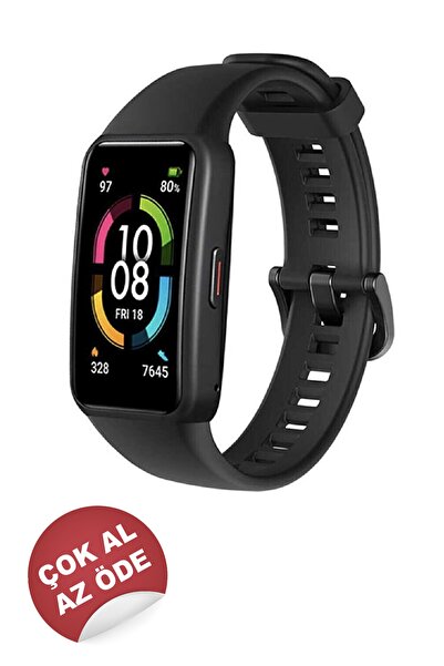 mimtec Huawei Band 6 ve Honor Band 6 Uyumlu Soft Silikon Kordonu