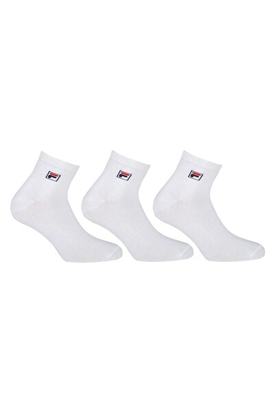 FILA Quarter Socken Unisex, 3 Paar - Kurzsocken, Sport, Logo-Bund, uni, 35-46