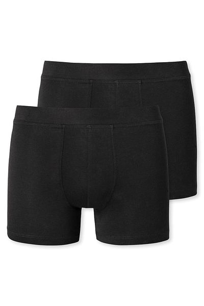 Schiesser 2er-Pack Jungen-Boxershorts – ohne Schlauch, Baumwoll-Stretch, 140–176